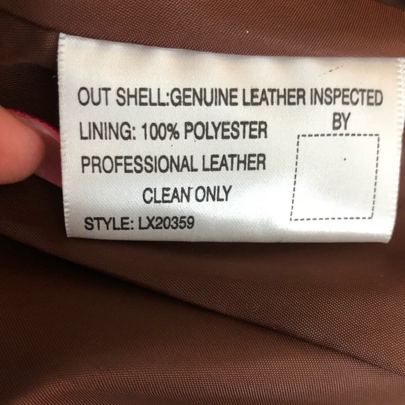 💋Genuine Leather Jacket - Picture 6 of 6